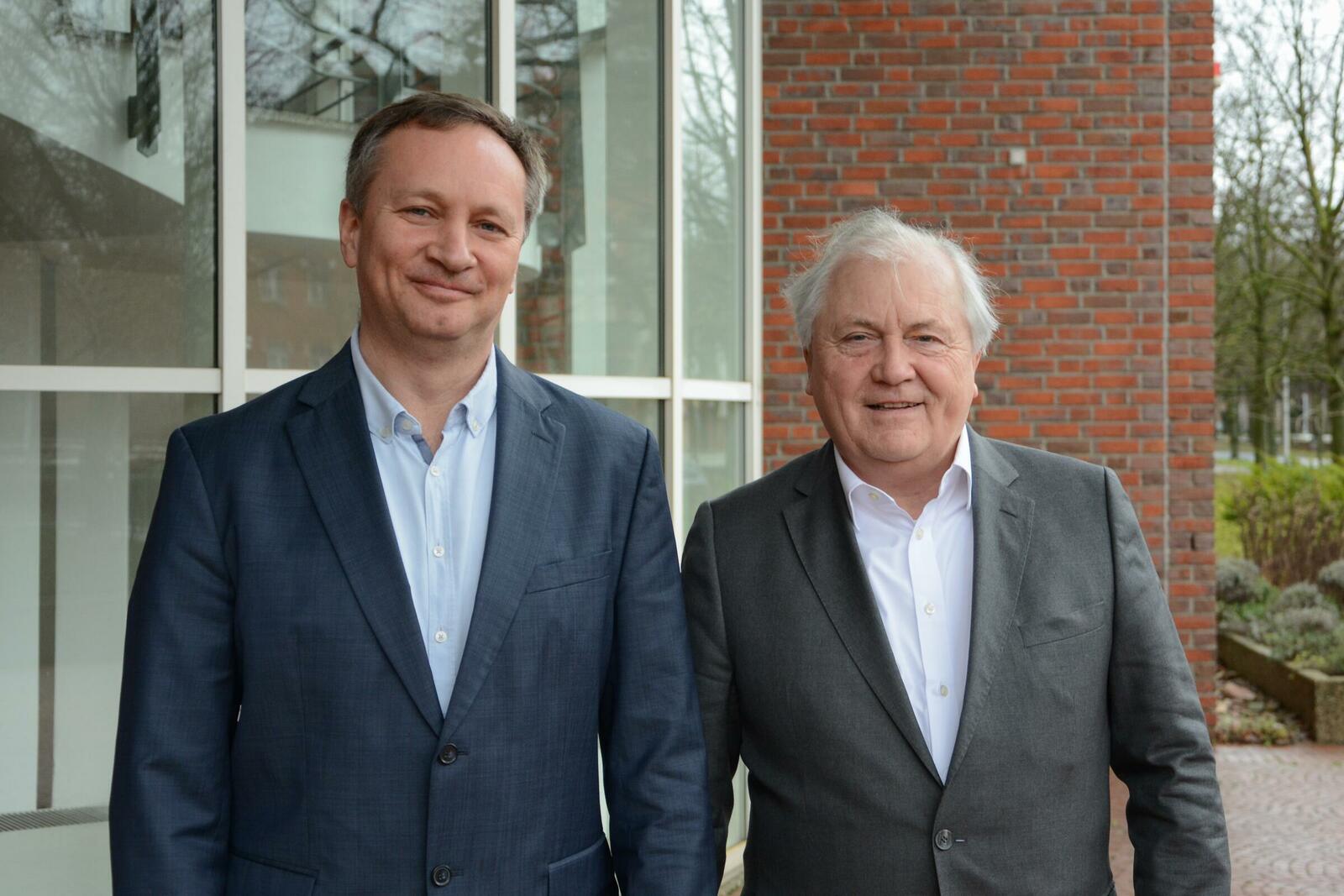 Grzegorz Handzlik, Managing Director von Phillips Poland, und Thomas Hajek, Head of Business Development