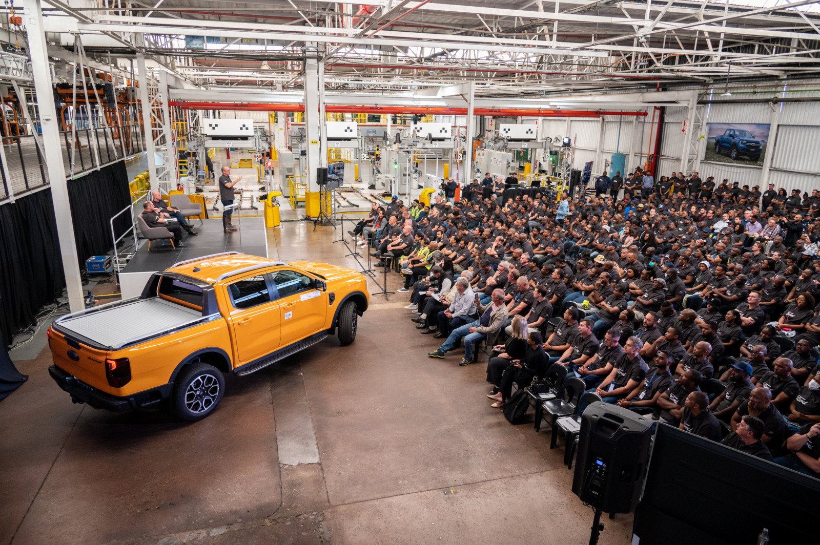 Das Ford-Werk Silverton nahe Pretoria (Südafrika) hat die Produktion der neuen Generation der Pick-up-Baureihe Ranger aufgenommen. Jährlich können dort bis zu 200.000 Ranger gebaut werden. 