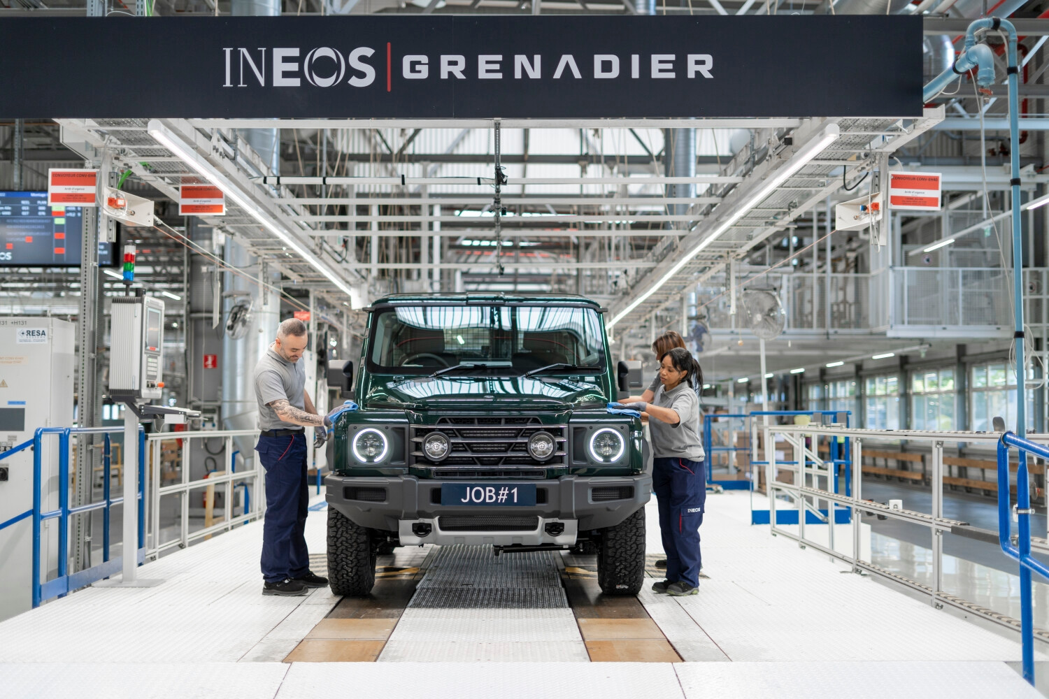 Die ersten Ineos Grenadier wurden laut Hersteller im Oktober produziert und im Dezember ausgeliefert.