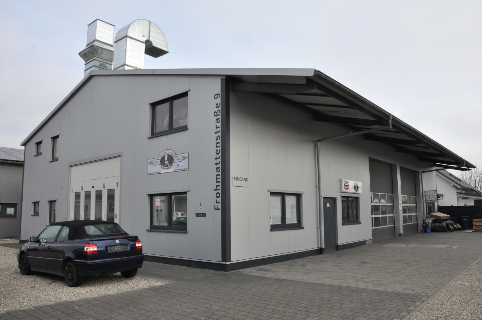 Der Standort in Bötzingen seit 2021: Das Gebäude ist die Arbeitsstätte des fünfköpfigen Teams.