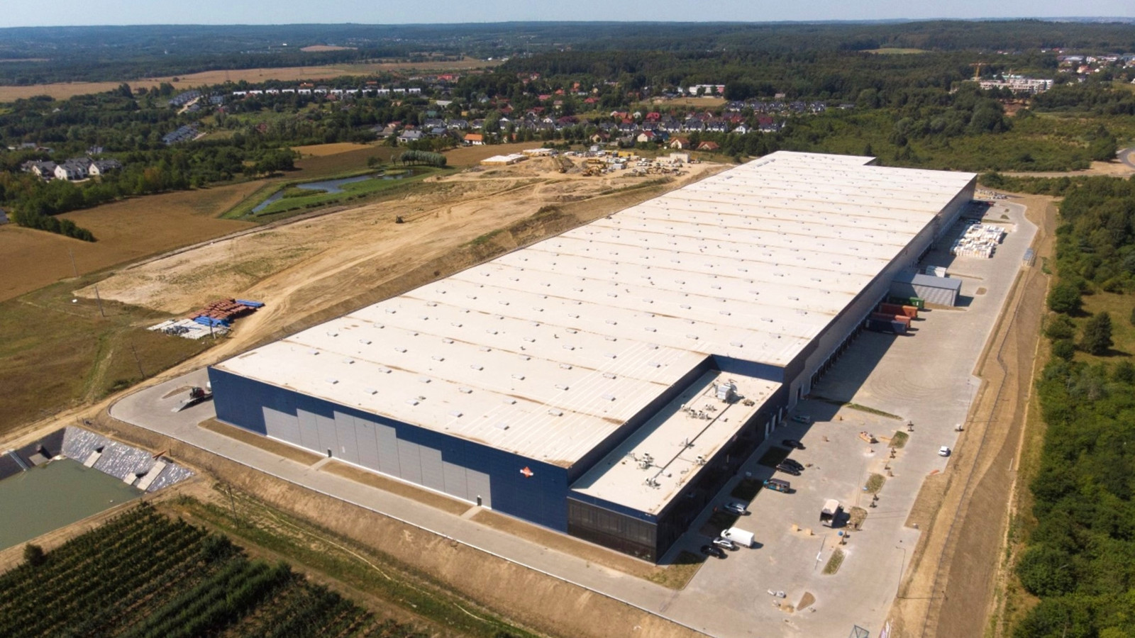 Der neue Logistik-Standort von NRF in Danzig (Polen). 